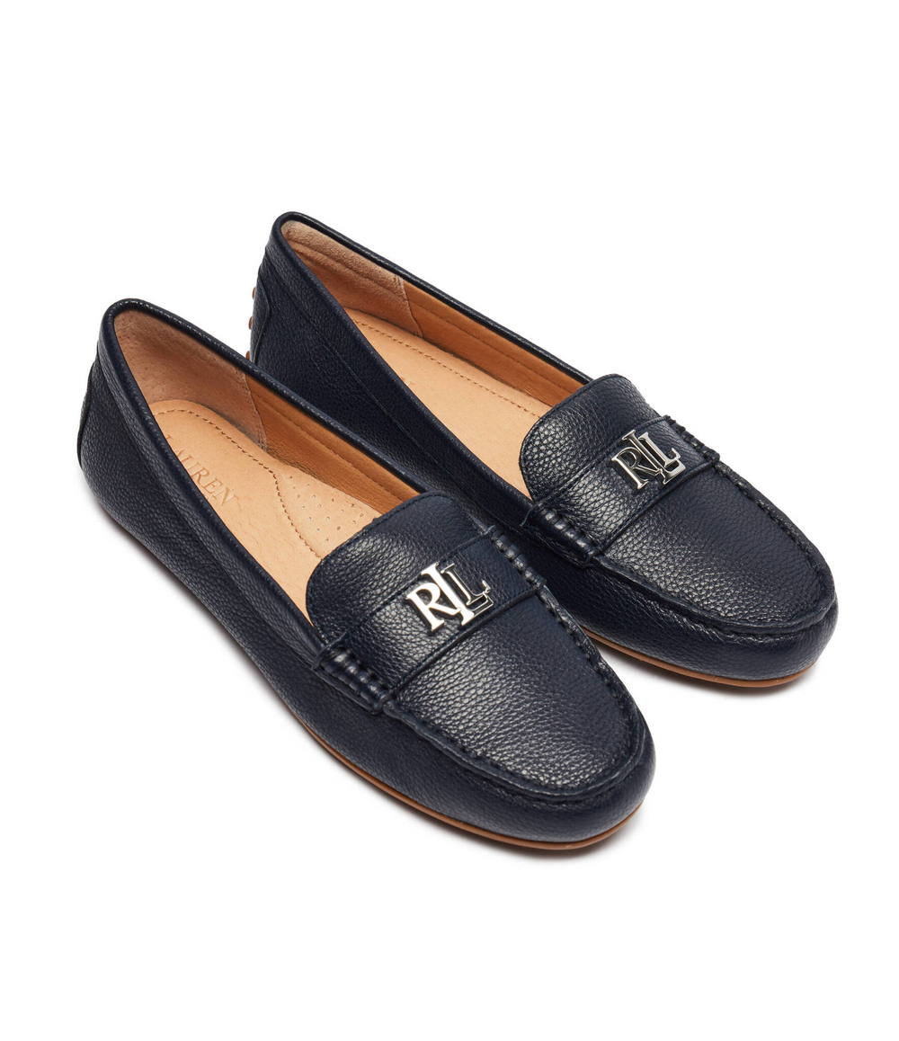 Кожаные мокасины LAUREN RALPH LAUREN - темно-синий(802942768)