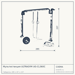 Мультистанция ULTRAGYM UG-CL360C — от 189 000 ₽