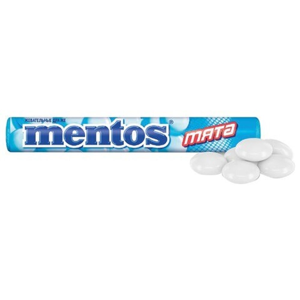 Драже Ментос Мята 37,5г, шт