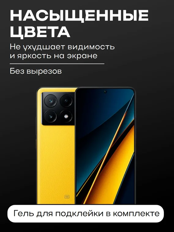 Защитное стекло для Xiaomi Poco X6 Pro
