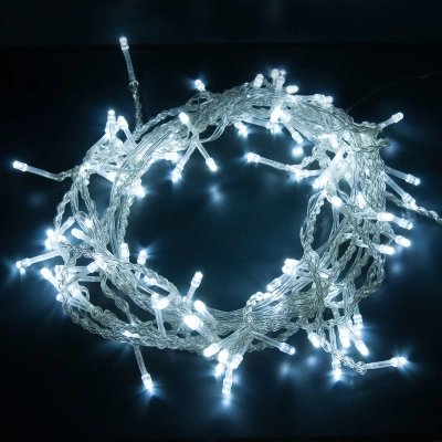 Новогодняя гирлянда занавес белый 2*3м IP65 200-101 белый, LED