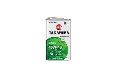 Масло моторное Takayama Safetec 10W-40 A3/B4 SL полусинтетика 1л 605590