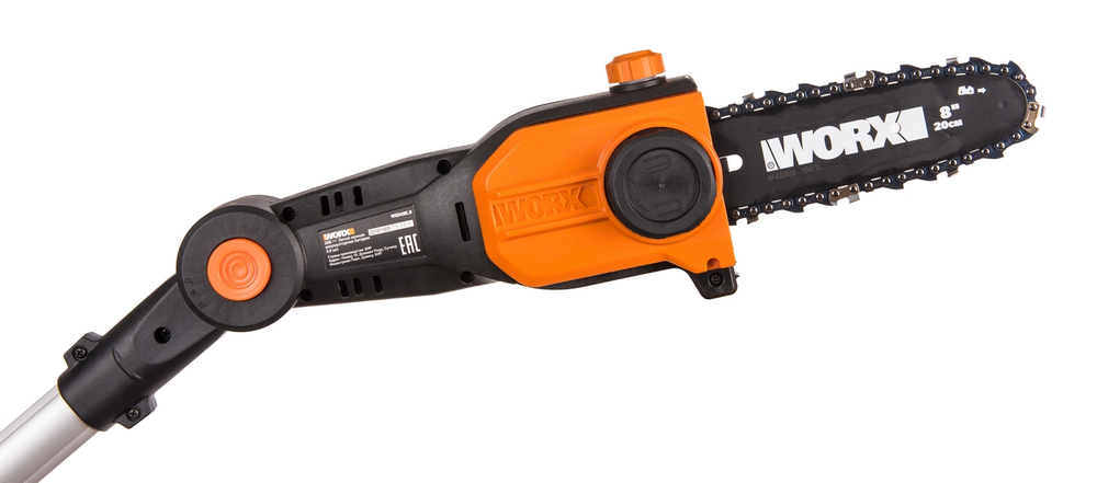 Цепная пила аккумуляторная телескопическая WORX WG349E.9