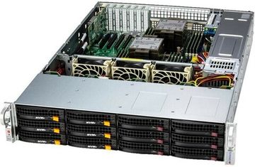 Сервер Supermicro SuperStorage 2U Server 621E-ACR12H 2x6448Y/ 4x64Gb/ 1x7450 PRO 480GB NVMe M.2