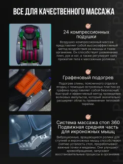Массажное кресло Hatico Pro Premier 2SL 4D