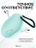 Чехол для Airpods 4 Gurdini силиконовый мятный