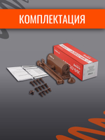 Доводчик дверной НОРА-М 4S серебро до 120кг