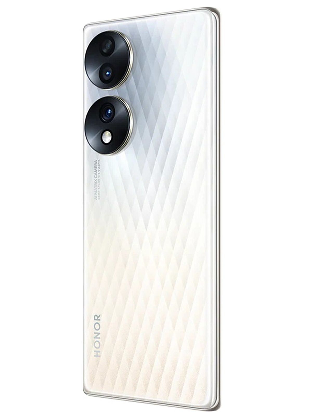 Honor Смартфон HONOR 70 Dual SIM, Камера 54 МП с ИИ для съемки видео и фото, OLED 120 Гц, 66 Вт, процессор Snapdragon 778G+, 2 слота SIM Global 12/256 ГБ, Nano-SIM, прозрачный