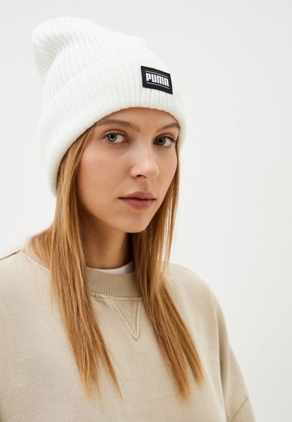 Шапка взрослая PUMA Ribbed Classic Cuff Beanie