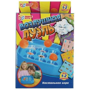 Настольная игра воздушная дуэль, кор.15*19,5*4,6см Умные игры