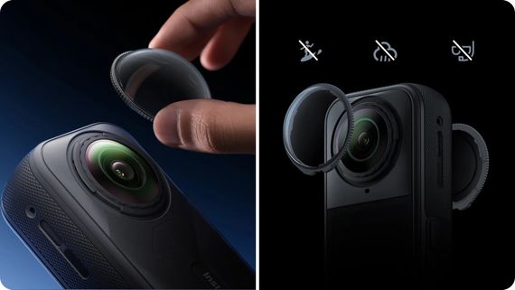 Защитные линзы Insta360 X5 Premium Lens Guards