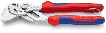 Клещи переставные-гаечный ключ, 180 мм, KNIPEX 86 05 180T KN-8605180T