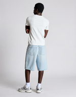 Мужские джинсовые бермуды baggy fit, арт. 1022/180 - BERSHKA
