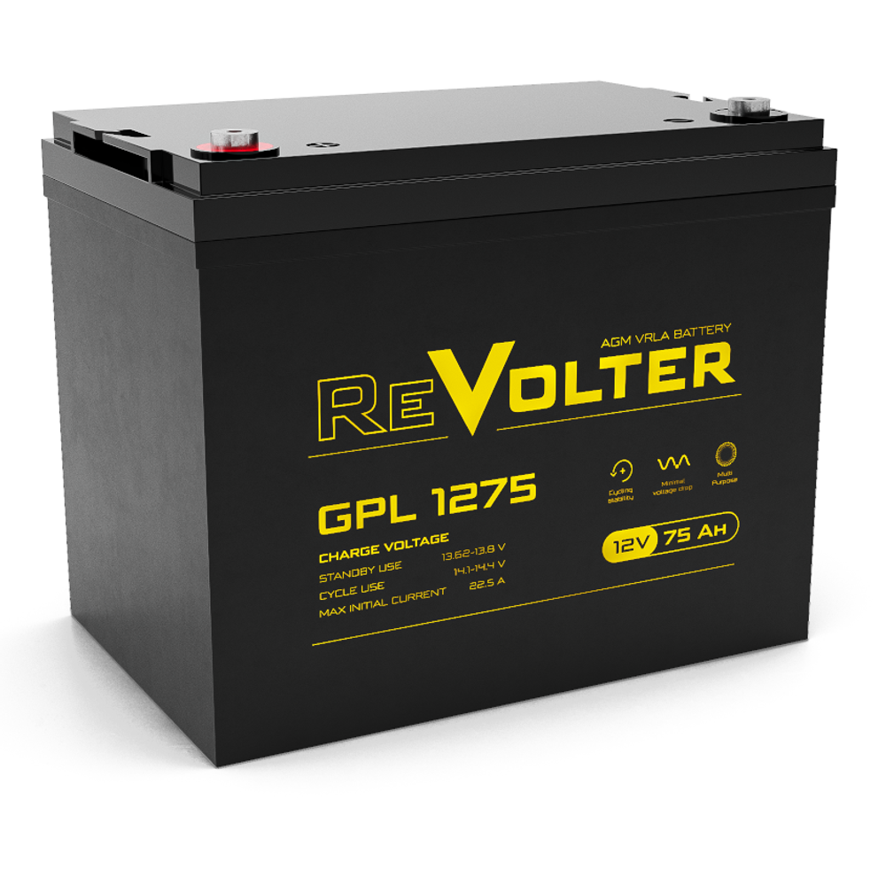 Аккумулятор REVOLTER GPL 1275