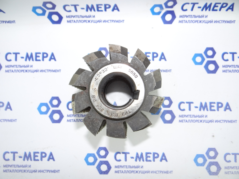 Фреза червячная модульная М3.5 20град. Р18 кл. В 5659