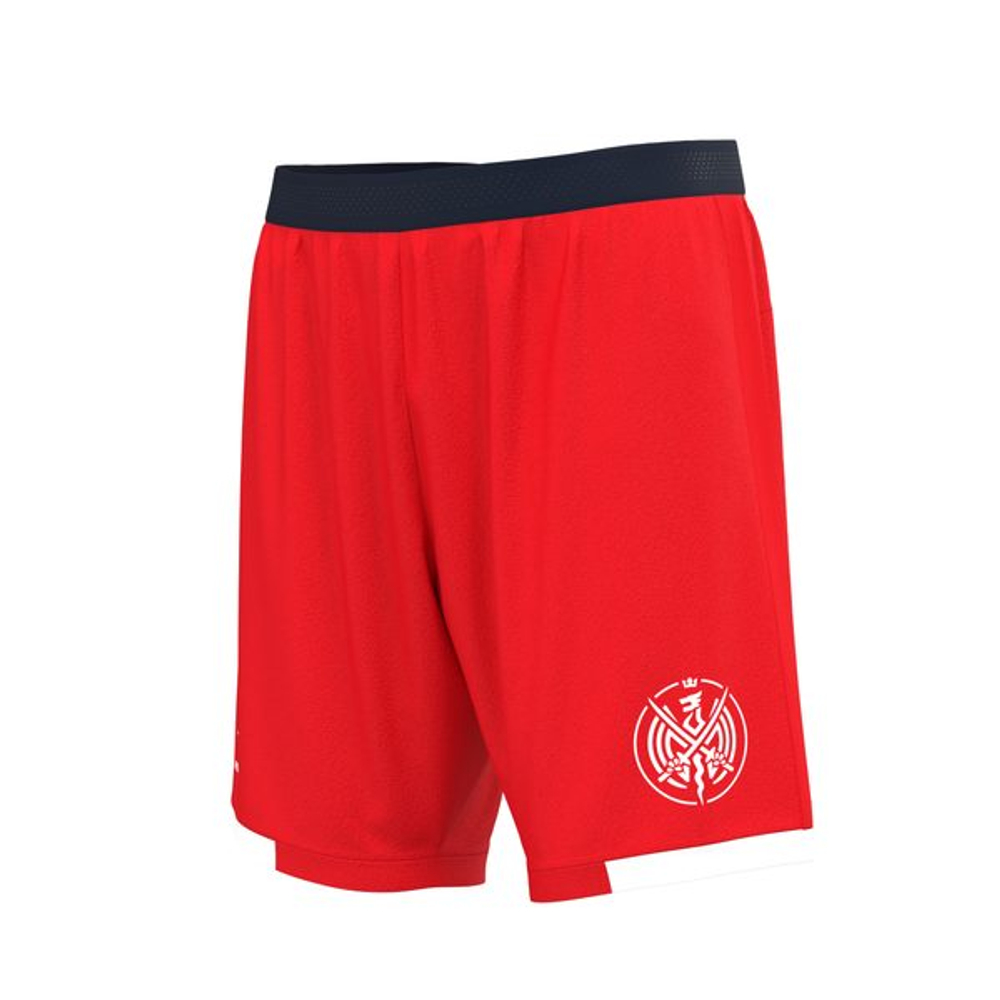 Шорты игровые 2DROTS Crown Knit Short — Academy red/white