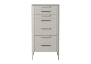 Комод Type oak высокии? 7 ящиков (серо-бежевый)