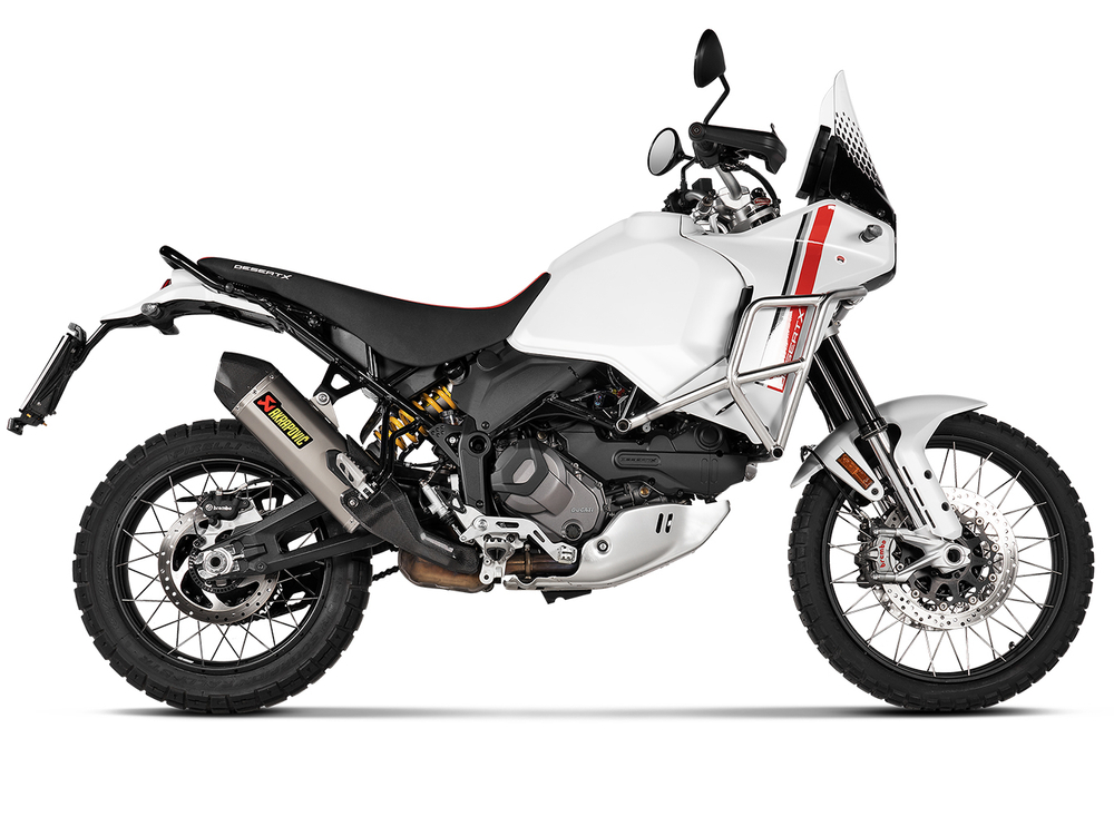 S-D9SO19-HJAT AKRAPOVIC SILENCER SLIP-ON TITANIUM (DSRT X)