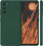 Мягкий Soft Touch чехол из силикона для SАMSUNG GАLAXY S20 FE с бархатной подкладкой