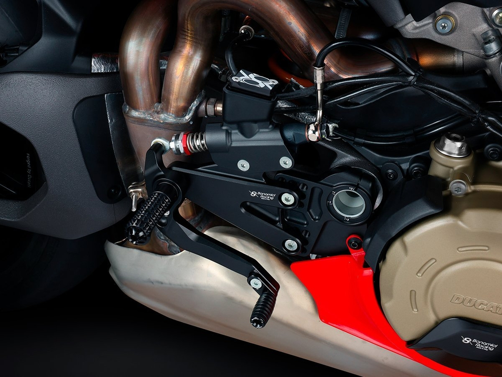 D001RR_PV BONAMICI RACING PISTA EVO PLUS ADJ. REARSETS W/ MASTER (P V4)