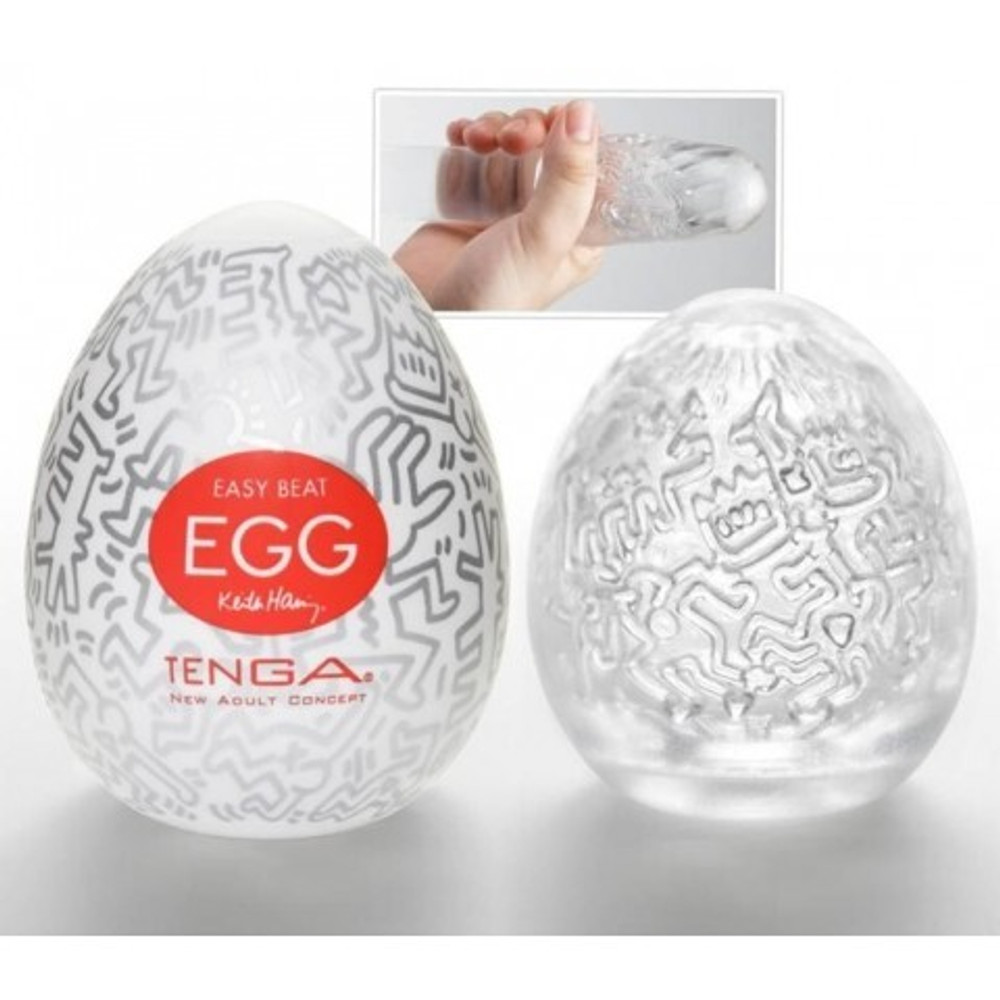 TENGA&Keith Haring Egg Мастурбатор яйцо Party