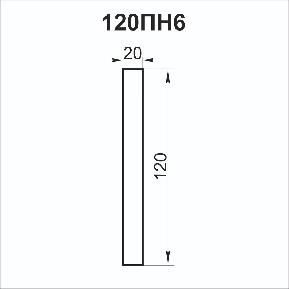 Наличник 120ПН6 120х20