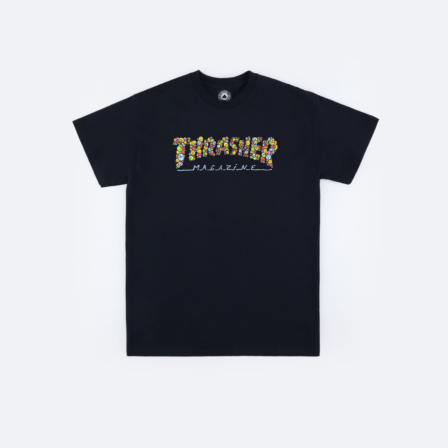 Футболка Thrasher Smile By Spanky T-Shirt (black) артикул: - купить в магазине Дайс