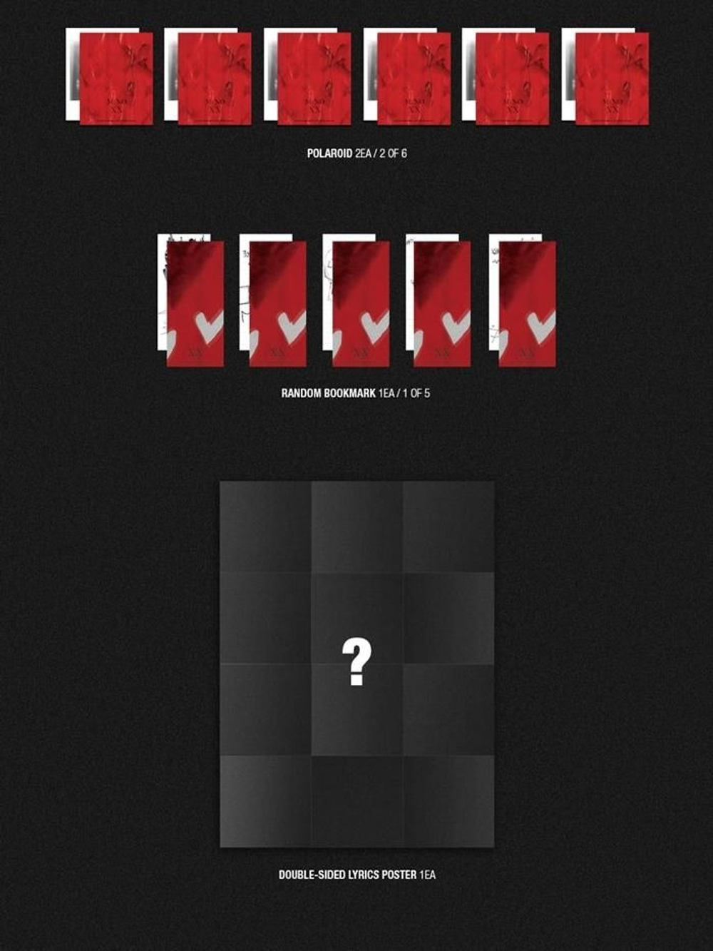 Альбом Winner Mino - XX 1st Solo Album 2 Version SET