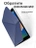 Чехол книжка для iPad 7/8/9 (10,2")/ Pro (10,5") Gurdini Origami Case Темно Синий
