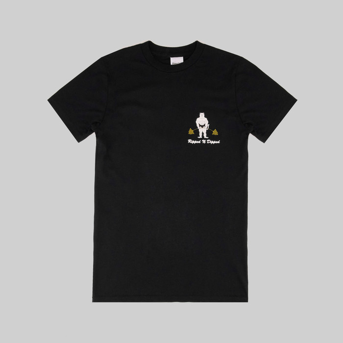 Футболка мужская Ripndip Ripped N Dipped Tee артикул:RNDWORKOUT8 - купить в магазине Дайс
