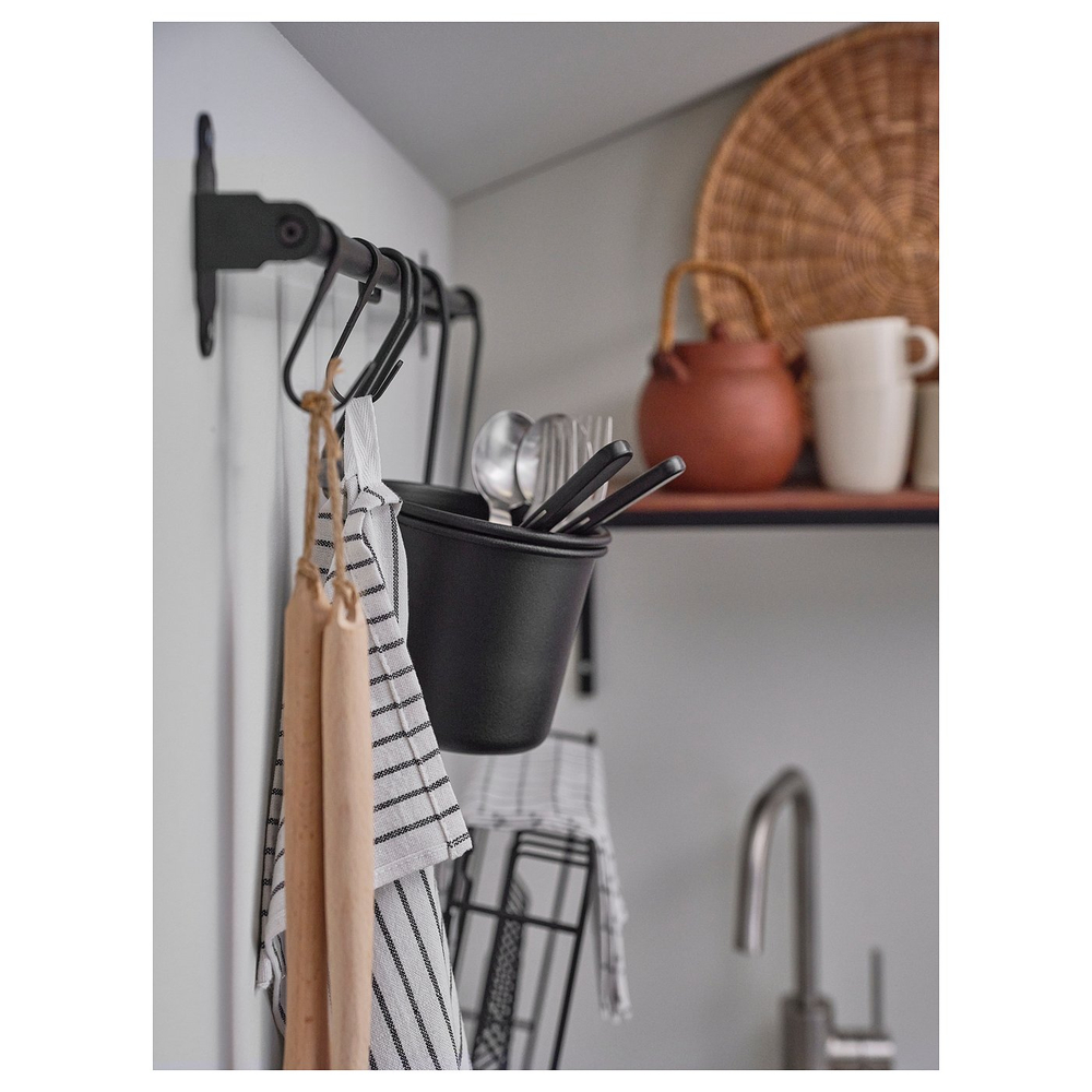 IKEA HULTARP  (ИКЕА ХУЛТАРП)  -  Крючок - чёрный 7 см