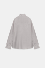 РУБАШКА С ЗАПАХОМ ИЗ 100% ШЕЛКА — ZW COLLECTION — ZARA