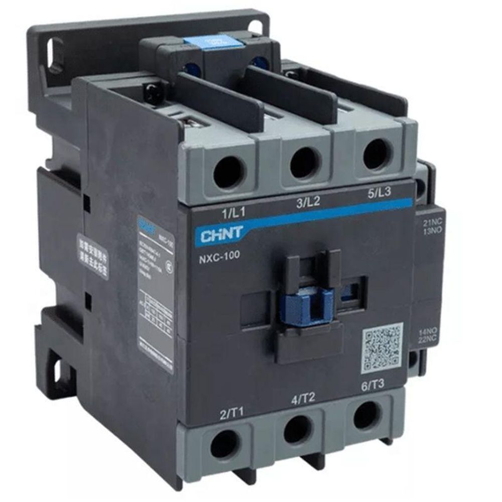 Контактор NXC-100 100А 380В AC 1НО+1НЗ 50/60Гц (R) CHINT 925427