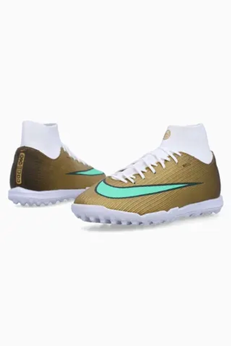 Сороконожки Nike Zoom Mercurial Superfly 11 Academy High Mbappe TF - желтый