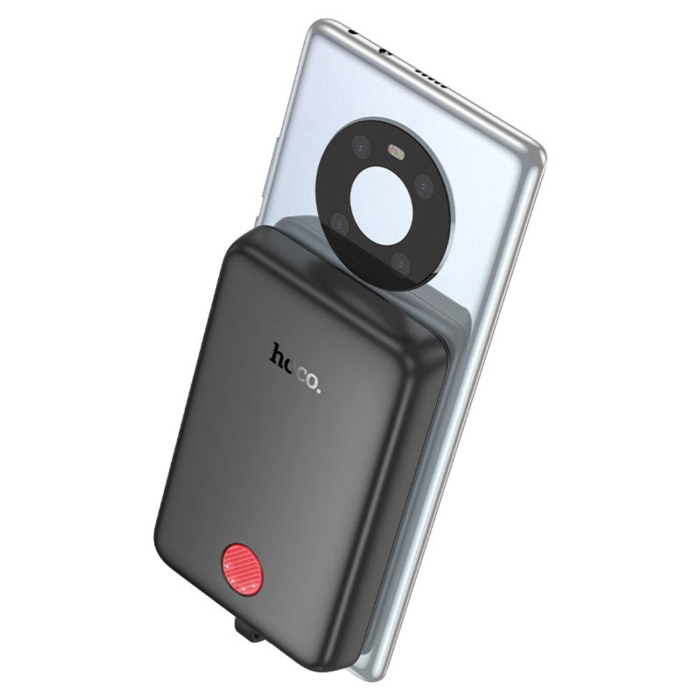 Powerbank магнитный Hoco J133A 10000mAh 2C черный
