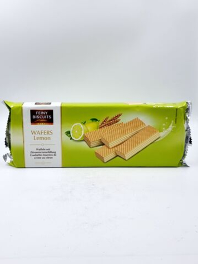 Вафли Feiny Biscuits с лимонной начинкой 250г (Австрия)