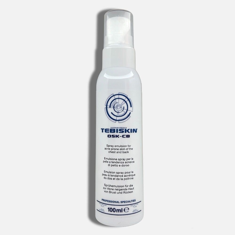 TEBISKIN   ЭМУЛЬСИЯ СПРЕЙ ДЛЯ ПРОБЛЕМНОЙ КОЖИ СПИНЫ И ГРУДИ   osk-CB spray emulsion