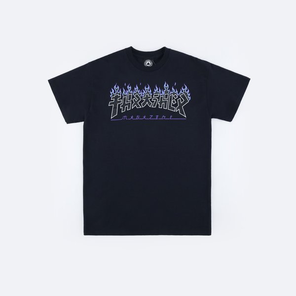 Футболка Thrasher Godzilla Charred (black) артикул: - купить в магазине Дайс