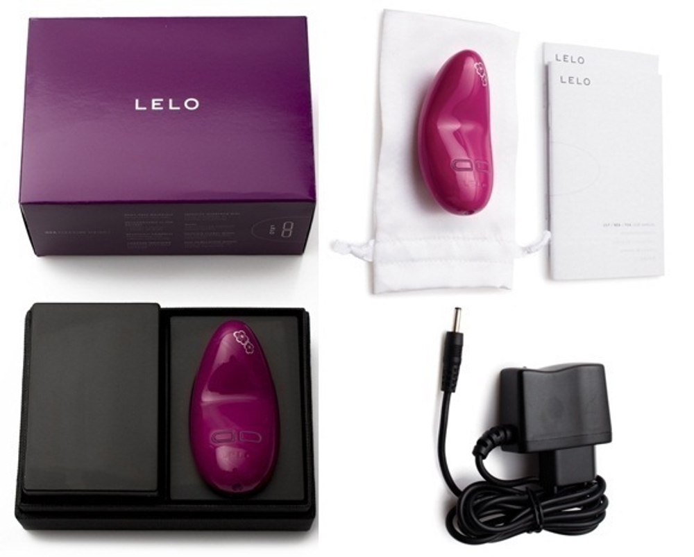Малиновый клиторальный стимулятор Nea Deep Rose (LELO)
