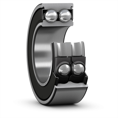 SKF 3210 A-2RS1 — радиально-упорный шарикоподшипник 50×90×30.2 мм
