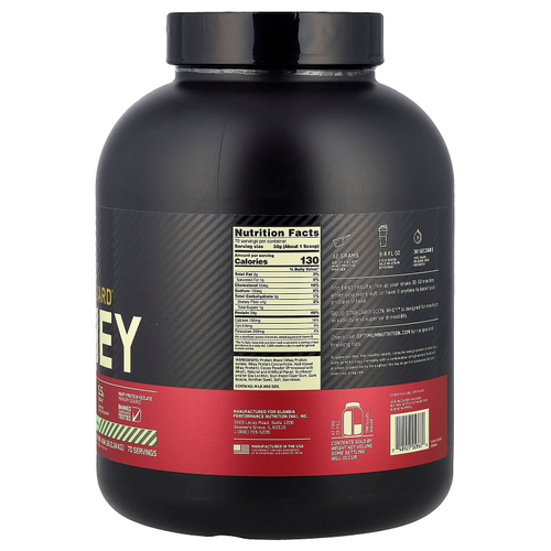 Optimum Nutrition, Gold Standard 100% Whey, шоколад и мята, 2,24 кг (4,94 фунта)