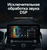 Магнитола для Toyota Land Cruiser Prado 120 без JBL - Teyes LUX ONE 360 монитор 12.3" на Android 10, Быстрая, CarPlay, 4G SIM-слот, 4 камеры в комплекте