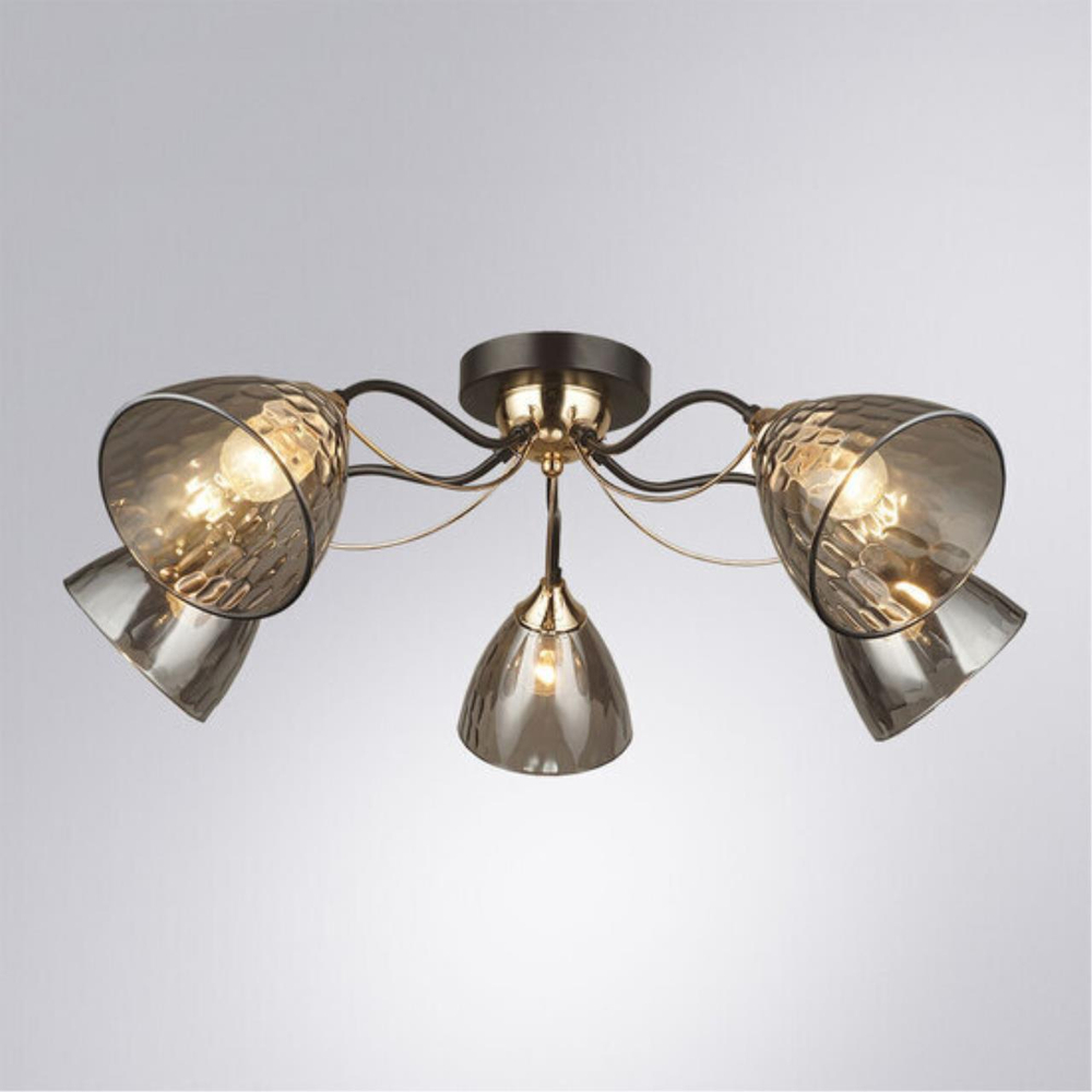 Потолочная люстра Arte Lamp LILY A4366PL-5BK