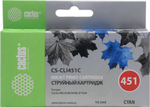 Картридж Cactus CS-CLI451C Cyan для Canon MG 6340/5440, IP7240
