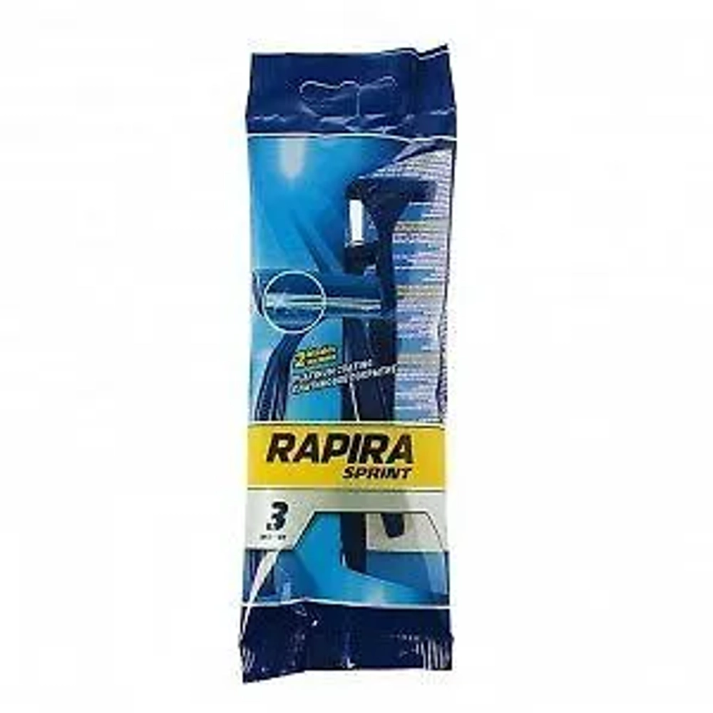 RAPIRA SPRINT однораз. станок (3 шт. в пакете) 2 лезвия