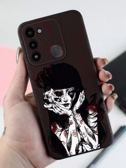 Чехол на Tecno Spark 8C с принтом