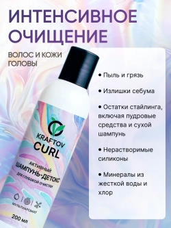 Шампунь глубокой очистки профессиональный