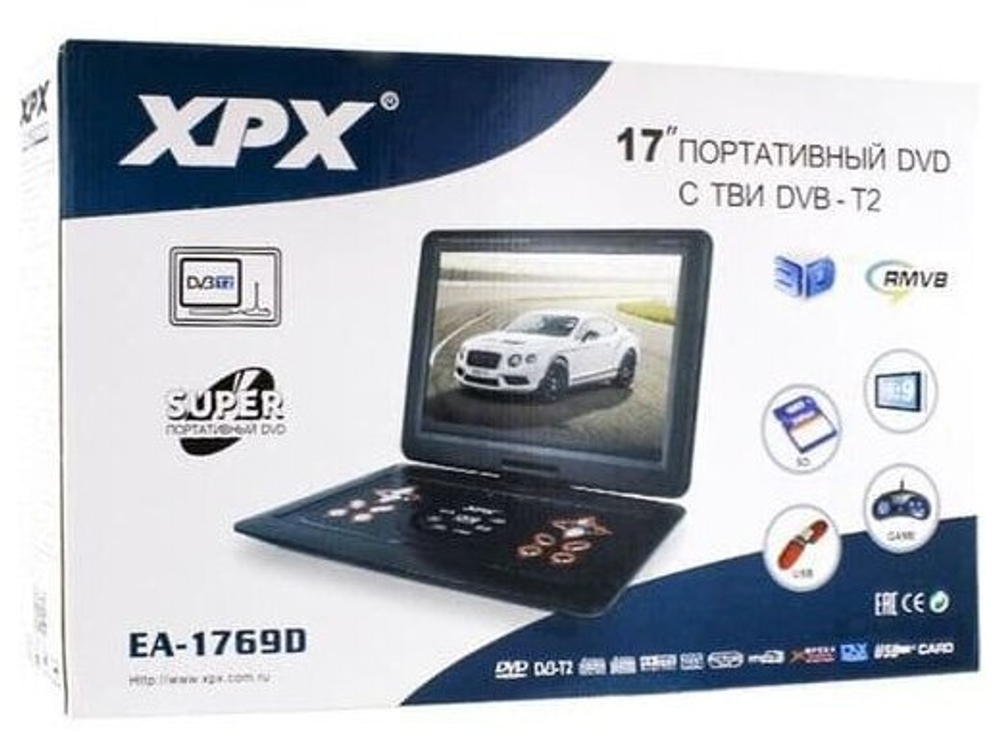 DVD-плеер XPX EA-1769D черный
