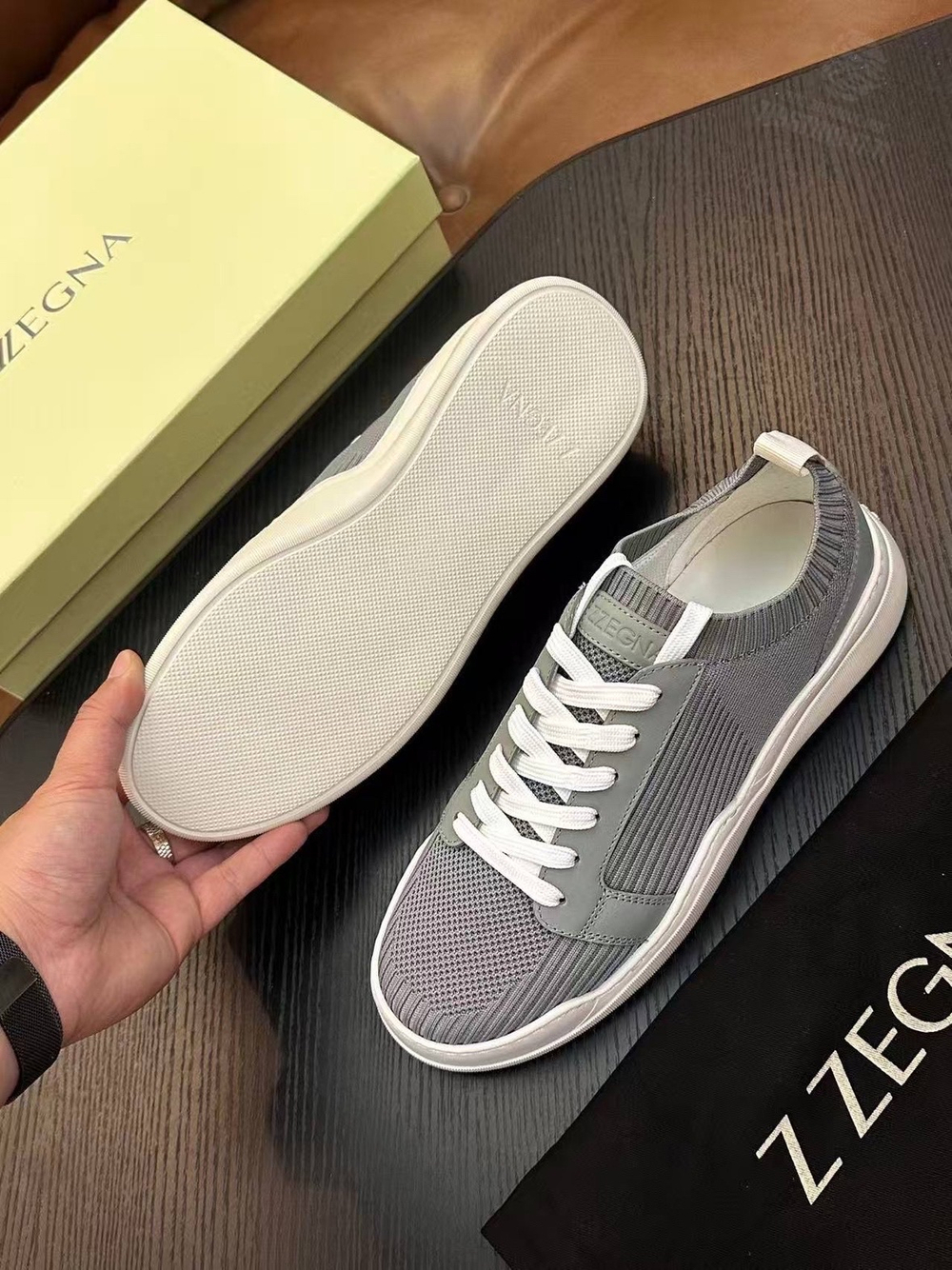 Кеды Zegna