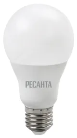 Лампа светодиодная РЕСАНТА LL-R-A65-15W-230-4K-E27 — фото 1